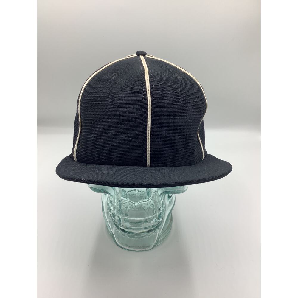 Vintage FunKap Referee Hat Black White Snapback Ref Cap M/L NOS